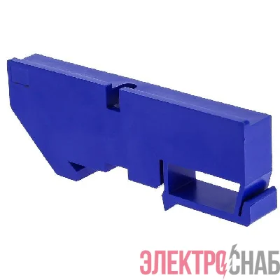 Изолятор на DIN-рейку син. EKF ak-1-3