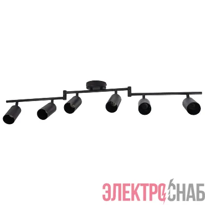 Светильник PCL-0606 6xGU10 IP20 230В BL настен./потолочн. декор. под лампу JazzWay 5066762