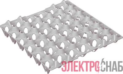 Прокладка 300х300х45  для ящика белая 30 ячеек 301-А 301-А
