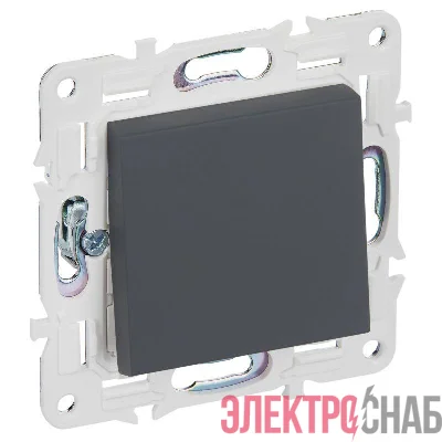 Выключатель перекрестный 1-кл. SKANDY 10А SK-V03G графит IEK SK-V13-0-10-K53
