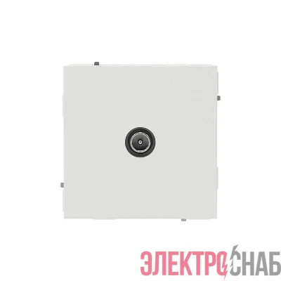 Розетка телевизионная оконечная TV KANT бел. песок DKC 7010523