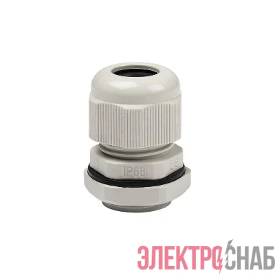 Ввод кабельный (сальник) PCG PG16 IP68 (уп.50шт) JazzWay 5076471