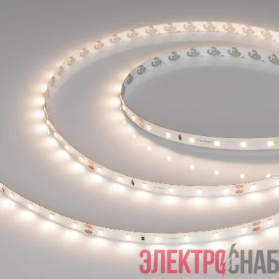 Лента светодиодная UL-A60-8mm 24V Warm 3500К 4.8Вт/м IP20 (уп.5м) Arlight 050584