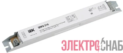 Аппарат пускорегулирующий электронный (ЭПРА) 218 для линейных ЛЛ T8 IEK LLV218D-EBFL-2-18