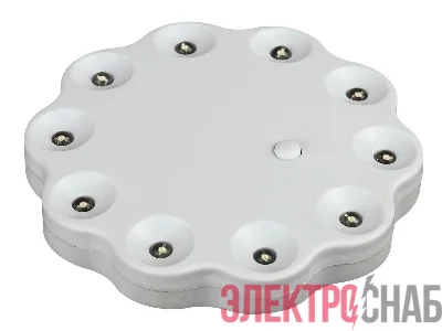 Фонарь TK10-BL кемпинг 10хLED 3хAAA блист. Трофи Б0016868