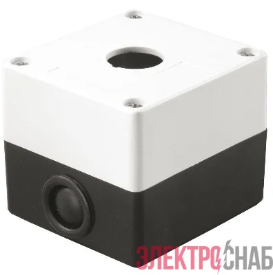 Корпус КП 101 1-м для кнопок бел. IEK BKP10-1-K01