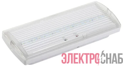 Светильник светодиодный ДПА 5030-1 IP20 1ч аварийный постоянного действия NI-CD IEK LDPA0-5030-1H-K01