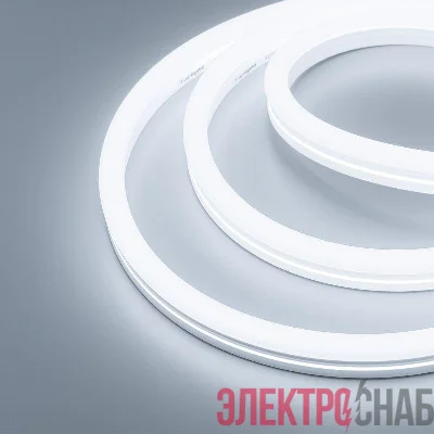 Лента светодиодная MOONLIGHT-SIDE-X336-12x24mm 230В White 6500К 11Вт/м IP65 wire x1 грибовидная форма герметичная (уп.50м) Arlight 051905