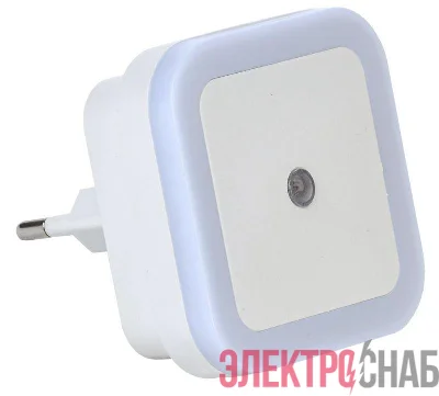 Светильник-ночник 018 квадрат датчик освещения 220В IEK LDNN8-018-SQ-P-00-S-K01