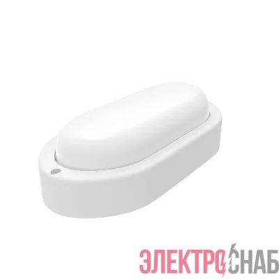 Светильник светодиодный Lite 12Вт 4000К IP65 940лм 160х90х46мм ДБП овал настенно-потолочный GAUSS 161418212