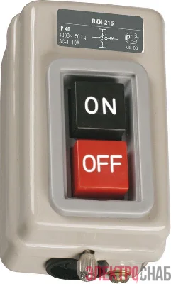 Выключатель ВКИ-211 6А 230/400В IP40 GENERICA KVK10-06-3