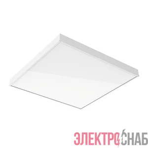 Светильник светодиодный 36Вт 4000К IP20 595х595х50 офисный встраив./накладной без рассеив. VARTON V1-A0-00070-01000-2003640