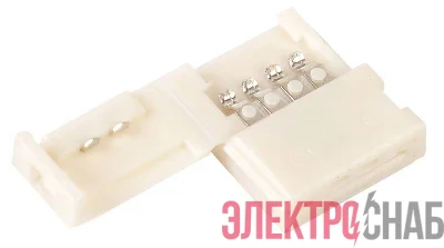 Коннектор RGB 10мм (разъем-разъем) (уп.3шт) IEK LSCON10-RGB-202-03