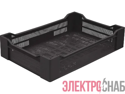 Ящик 600х400х135  чёрный 119 119
