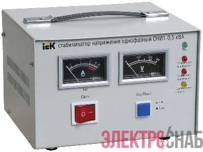 Стабилизатор напряжения СНИ 1/220 1.5кВА 1ф IEK IVS10-1-01500