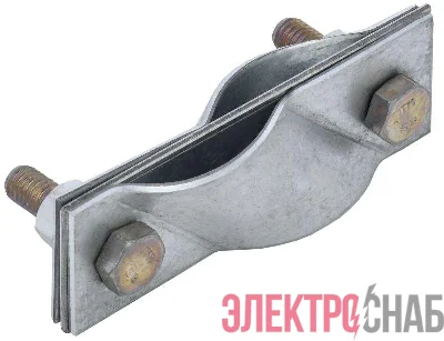 Зажим заземления диагональный стержень-стержень оцинк. сталь IEK ZGC42-11-1-16