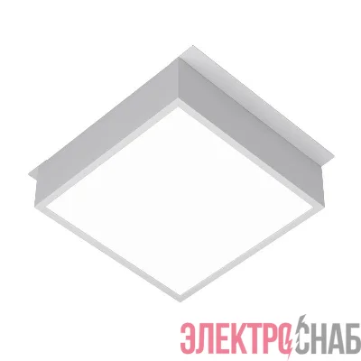Светильник светодиодный DL-GRIGLIATO-S140x140-18W Day4000 (GR 100 deg 230) IP40 металл Arlight 047682