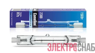 Лампа галогенная J78 150Вт линейная R7s 3000К 240В Camelion 2933