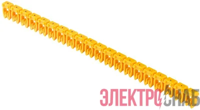 Маркер открытого типа KE 1.5-2.5кв.мм символ "." (уп.200шт) IEK UMK-KE2-14