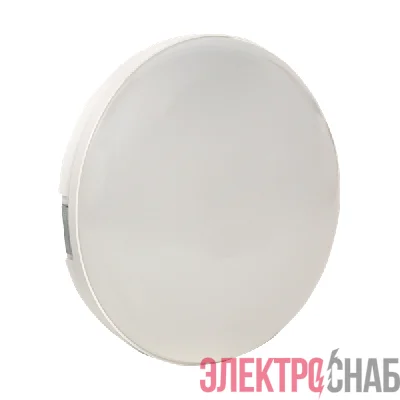 Светильник светодиодный ЖКХ ДПО-2800 12Вт 6500K IP65 круг с оптико-акустическим датчиком движения LUMA EKF BKL-2800DA-R-12-6500