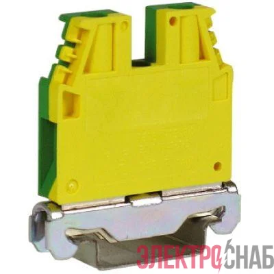 Клемма винт. TEC.6/O 6кв.мм жел/зел. DKC ZTO120