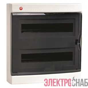 Щиток настенный 36мод. IP41 с дверцей с 2-мя клеммн. блоками 87512 и замком бел. DKC 84936