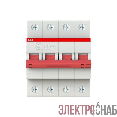 Рубильник 4п SHD204/16 ABB 2CDD274111R0016
