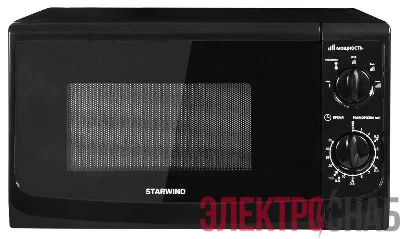 Печь Микроволновая SWM5720 20л. 700Вт черн. STARWIND 1459036