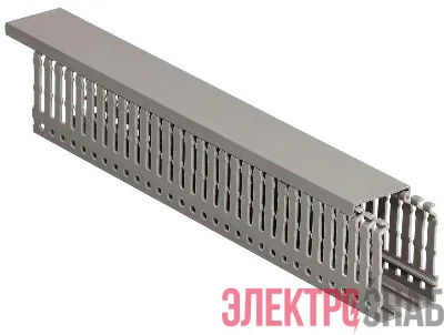 Кабель-канал перфорированный 40х60 L2000 ИМПАКТ серия М (7х11) IEK CKM50-040-060-1-K03