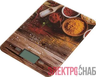 Весы кухонные электронные SSK3358 макс.вес 5кг STARWIND 317447