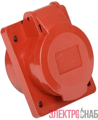 Розетка встраиваемая 16А 3P+E+N 380В IP44 ССИ-415 IEK PSR42-016-5