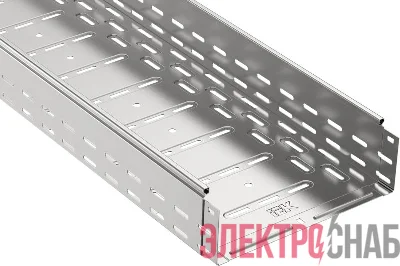 Лоток листовой перфорир. 200х100 L2000 сталь 0.8мм оцинк. IEK CLP10-100-200-2
