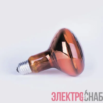 Лампа-термоизлучатель ИКЗК 230-60Вт R63 E27 (50) КЭЛЗ 8105041