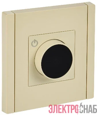 Термостат электронный FORTE&PIANO FP452 с индикацией ваниль IEK FP-RT11-K10