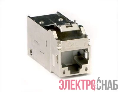 Модуль Keystone RJ45 кат.5E экранир. серебр. DKC RNK5EFSL