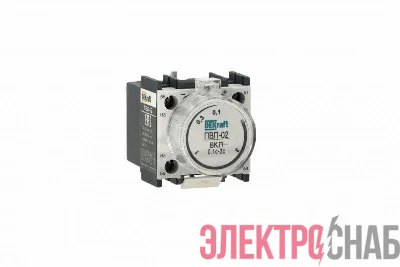 Приставка выдержки времени с задержкой при включении 0.1-30с 1НО+1НЗ ПВЛ-02 DEKraft 22183DEK