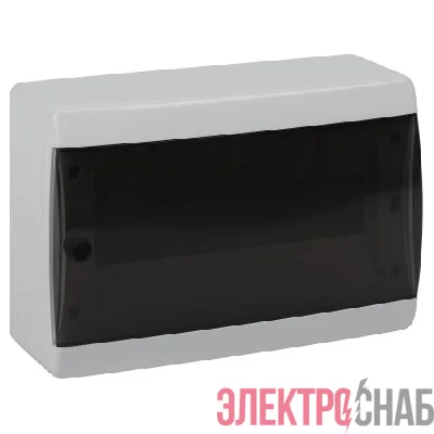 Корпус навесной COMFORT ЩРН-П-12 IP41 пластик. прозр. крышка бел. bs12cw Эра Б0067233