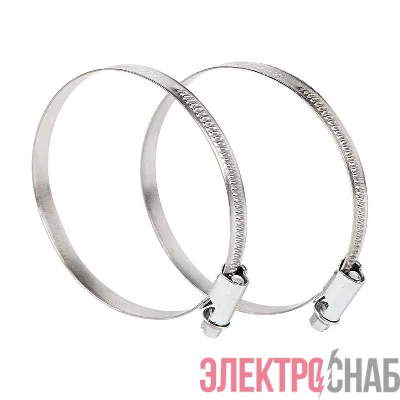 Хомут стальной червячный 60-80 (Россия) Rexant 07-0660