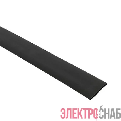 Трубка термоусадочная ТУТк с клеевым слоем нг 30/10 черн. 1м (уп.10м) PROxima EKF tut-k30-b