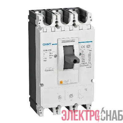 Выключатель автоматический для защиты двигателя 3п 400А 50кА NM8N-400S M CHINT 269505