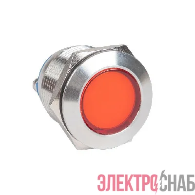 Лампа сигнальная S-Pro67 19мм красн. 24В EKF s-pro67-312