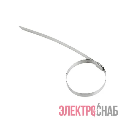 Хомут-стяжка стальной 400х7.9мм (уп.100шт) Rexant 07-0410-100