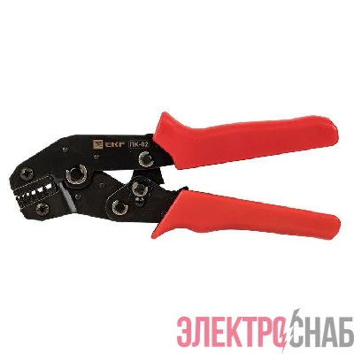 Пресс-клещи ПК-02 (0.25-6.0кв.мм НШвИ НШв) Master EKF pk-02-mas