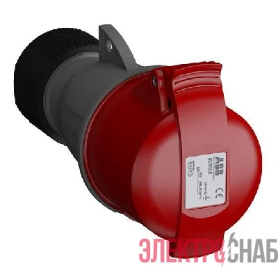 Розетка кабельная 432EC6 Easy&Safe 432EC6 32А 3P+N+E IP44 6ч ABB 2CMA102051R1000