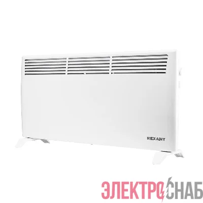 Конвектор электрический с механическим термостатом 2кВт Х-нагревательный элемент ножки Rexant 60-0117