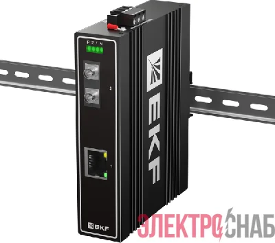 Медиаконвертер 10/100/1000Base-TX в 1000Base-X разъем FC двойн. одномодовое оптоволокно 1550нм TSX EKF TSX-MC1-1GX1GT-FC