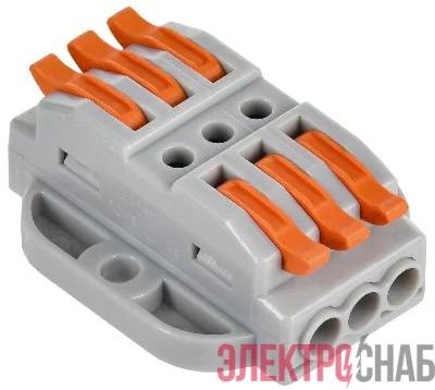 Клемма строительно-монтажная СМК 222-4133P IEK UKZ20-4133P-050