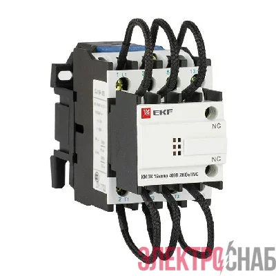 Контактор для конденсатора КМЭК 16квар 400В 2NО+1NC PROxima EKF ctrk-s-32-16-400