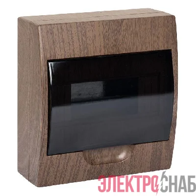 Щит ЩРН-П-8 IP41 темное дерево PROxima EKF pb40-n-8-dark
