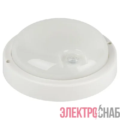 Светильник светодиодный SPB-201-3-40K-012 12Вт 4000К IP65 1140лм ЖКХ с ИК датчиком движения бел. Эра Б0062539